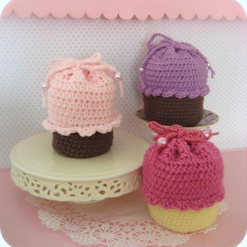 Cupcake Purse Crochet Pattern