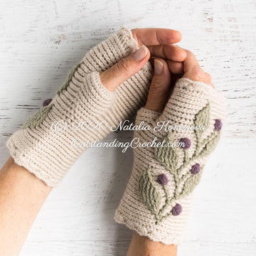 Hedera Wrist-Warmers