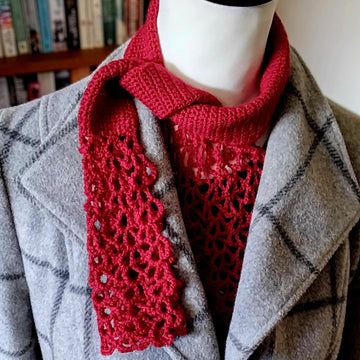 Lacy Waterfall Scarf