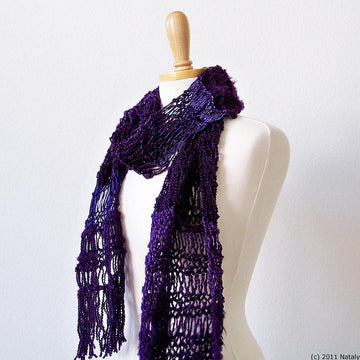 Lace Scarf, Drop Stitch Scarf