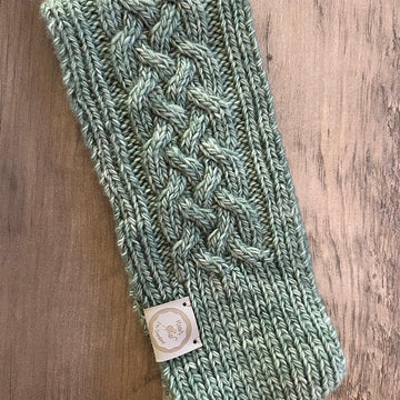 Evergreen Cable Headband