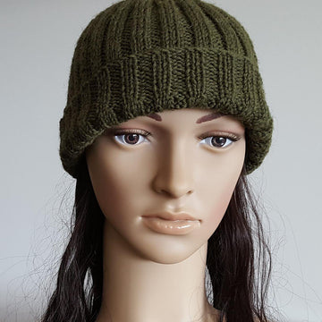 Everly - firm or slouchy rib beanie