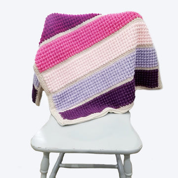 Lila Baby Blanket