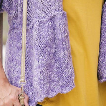 French Lavender Cardigan