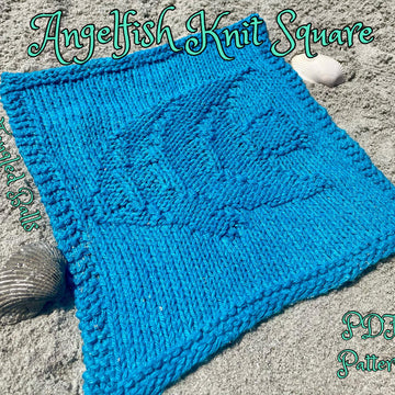Angelfish Knit Square