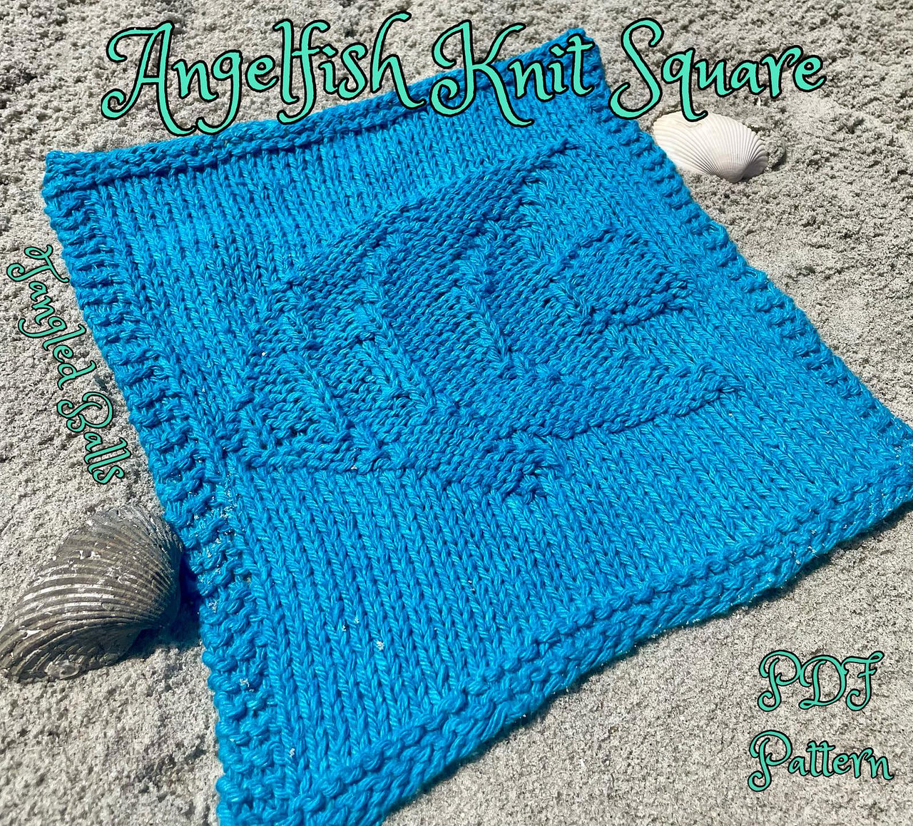 Angelfish Knit Square