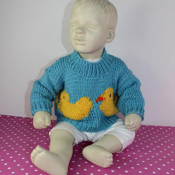 Baby and Toddler Chunky Rubber Duck Sweater