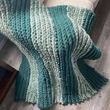 Log Cabin Easy Throw Blanket