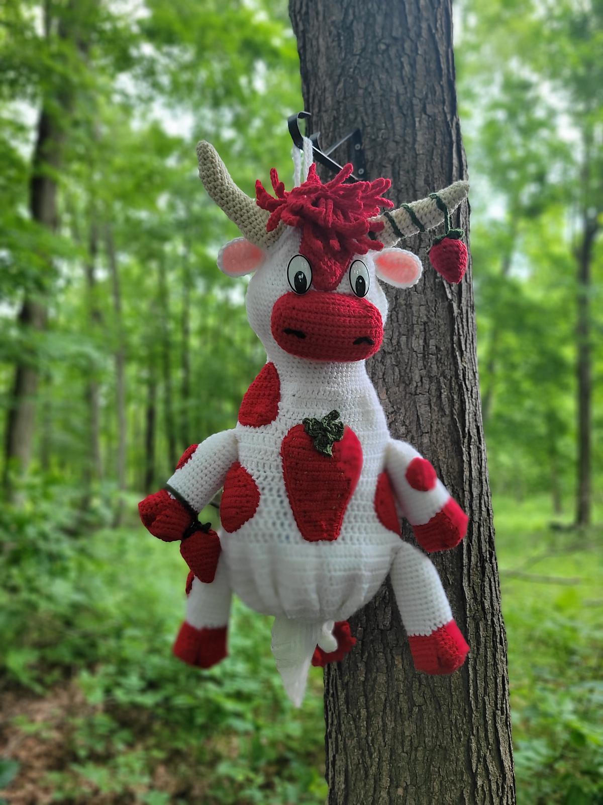Strawberry Cow Bag Saver