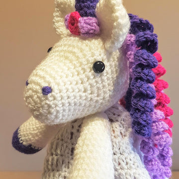 Maria The Unicorn Baby Lovey Security Blanket