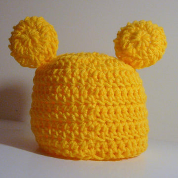 Teddy Bear Hat Newborn to Adult