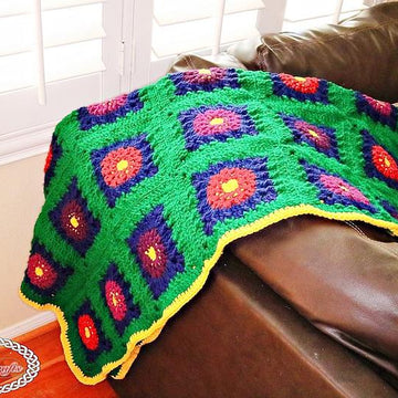 Granny's Flower Garden Blanket