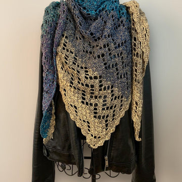 Triangular Scarf "Najade"