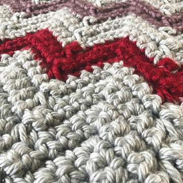 Chunky Chevron Blanket