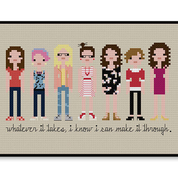 Degrassi - PDF Cross Stitch Pattern