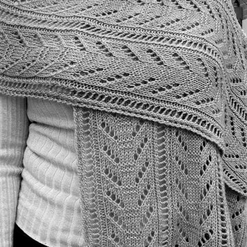 Newton's Favorite Easy Shawl