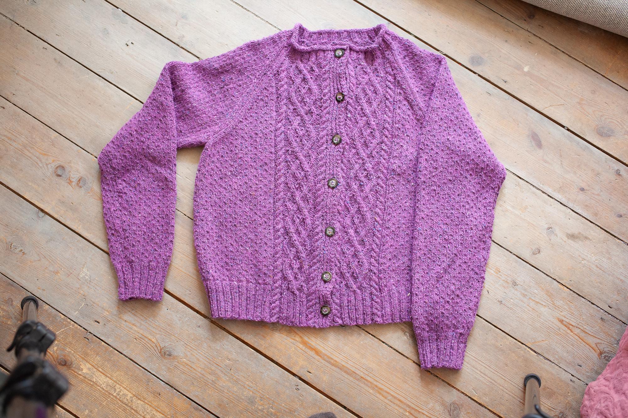 Argyll Aran Cardigan