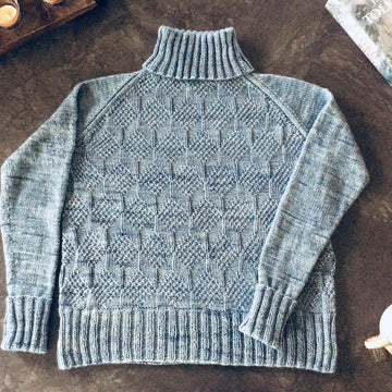 Boxy Brocade Pullover