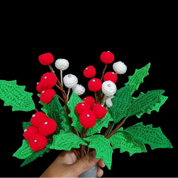 Christmas Holly leaves and Berries