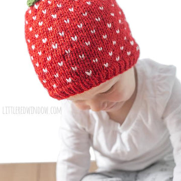 Sweet Strawberry Hat