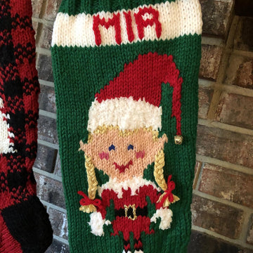 Elf Girl Stocking