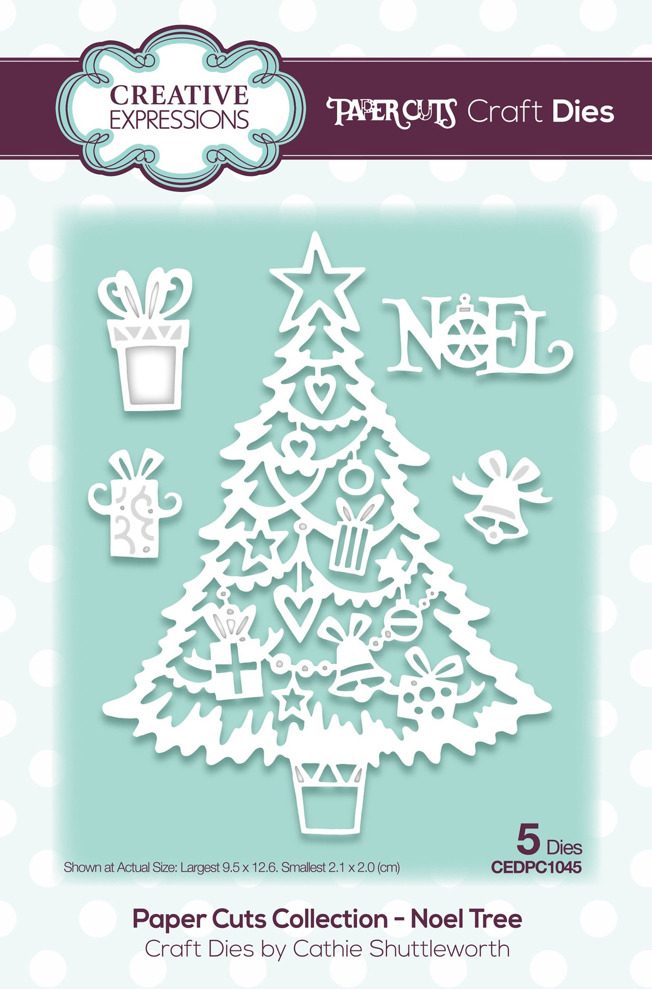 Creative Expressions Paper Cuts Craft Dies - Noel Tree