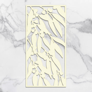 Artdeco Creations Sunburnt Country Laser Cut Coasterboard Silhouette - Tall Gumnuts 4.1"X8.4"