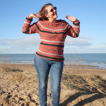 Beads and Bobbles Sweater