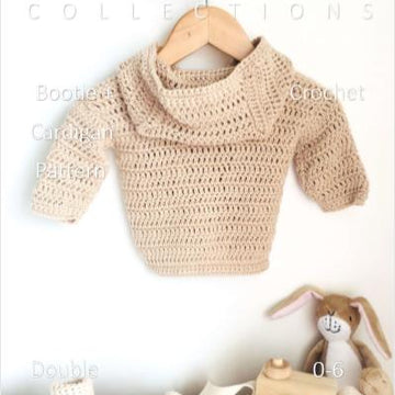 Baby Booties and Cardigan Pattern