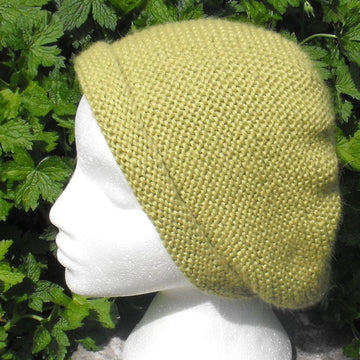 GARTER STITCH SLOUCH KNITTING PATTERN - MADMONKEYKNITS