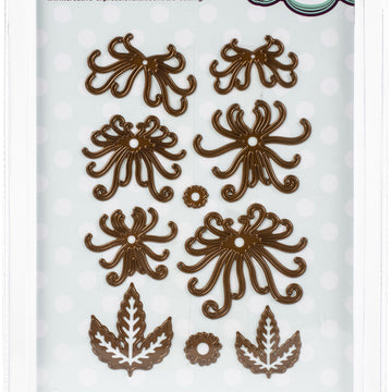 Creative Expressions Craft Dies By Sue Wilson - Finishing Touches-Pom Pom Mums