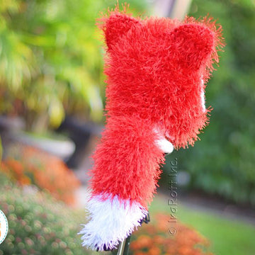 Moxie and Roxy The Fox Tail Crochet Pattern