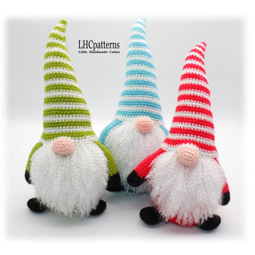 Gnome with Lantern Crochet Pattern