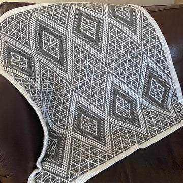 My Crown Jewel Mosaic Afghan