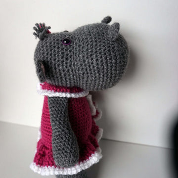 Crochet Pattern Hippo Bertha!