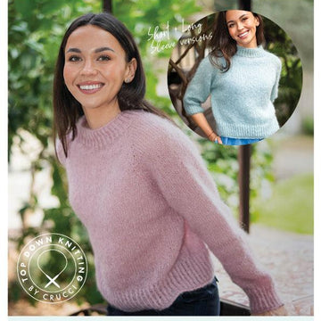 2401 Top Down Sweater