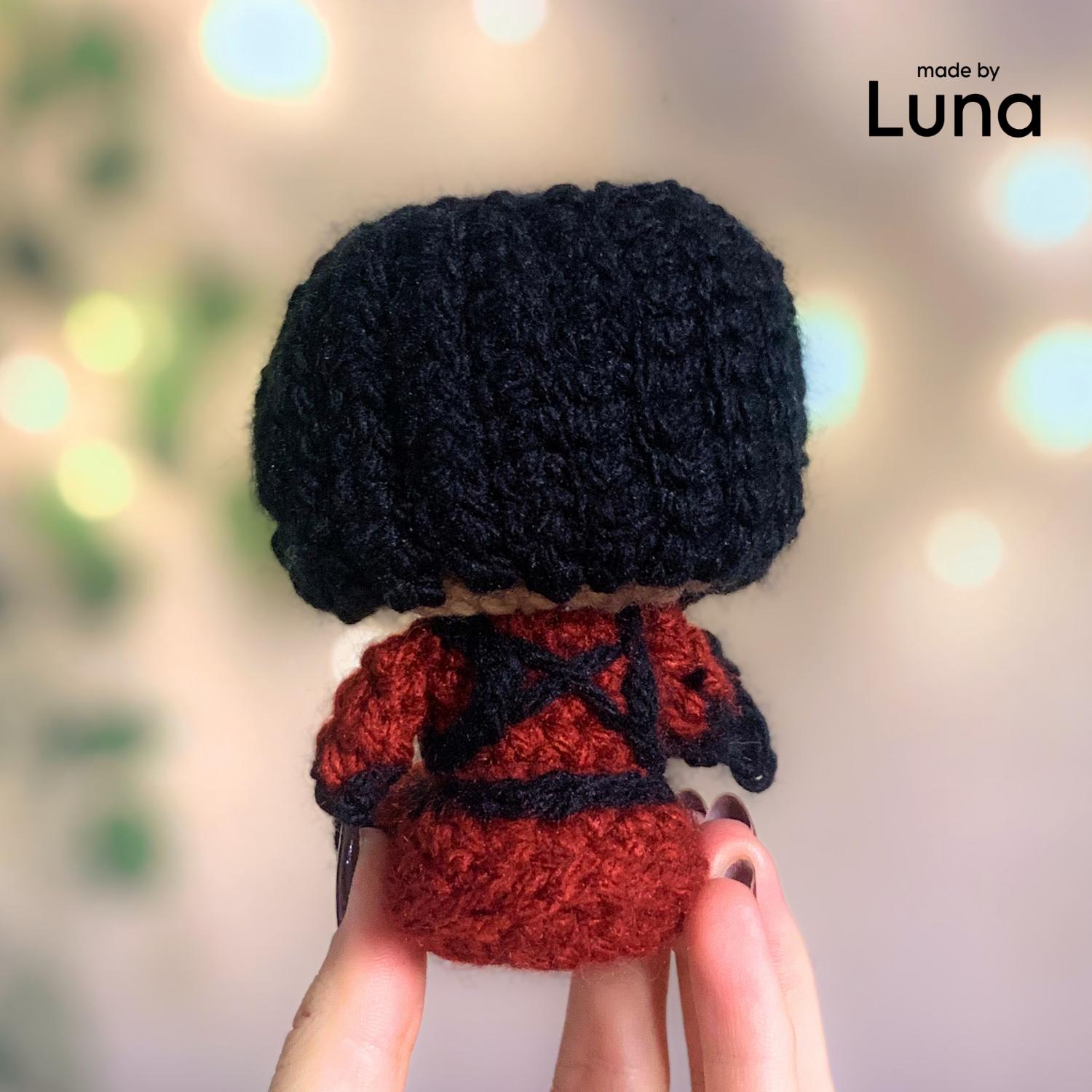 Ada Wong RE4 Crochet Pattern PDF | Resident Evil 4 Remake Amigurumi Pattern