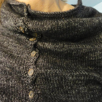 Grey Twist Cardi