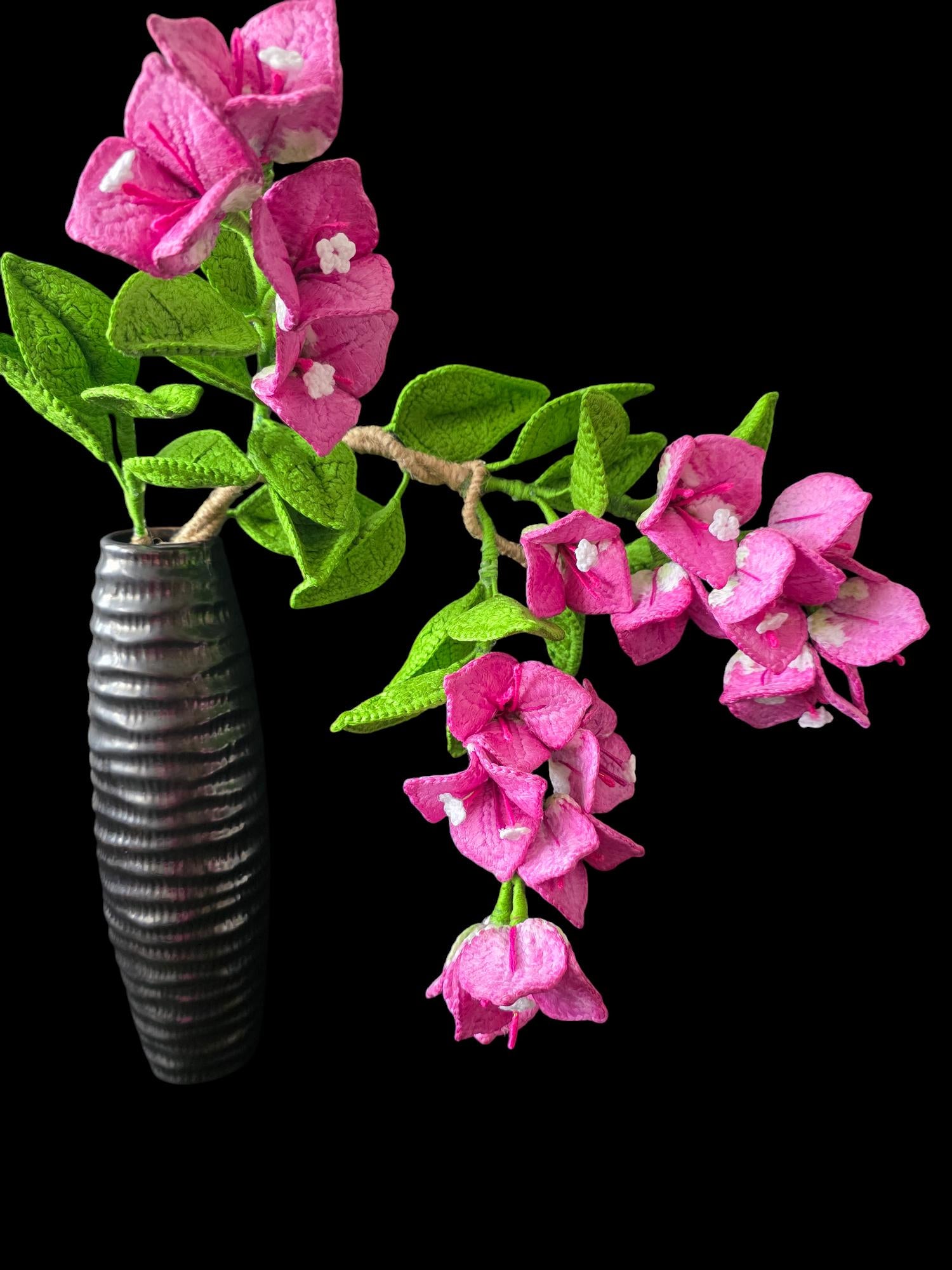 Crochet Bougainvillea flowers