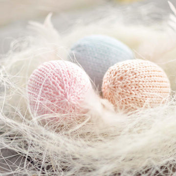 Easter Nest With The Eggs