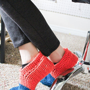 Dipped Lolly Slippers