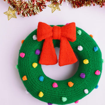 Bobble Bauble Christmas Wreath