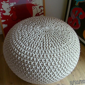Cozy Chunky Pouf Video Tutorial