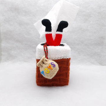 "Santa's Stuck!" Tissue Box Cosy