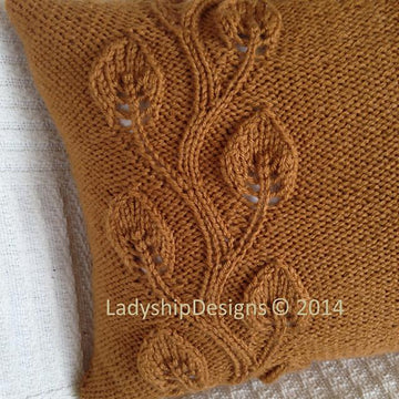 Climbing Leaves Pillow Cover