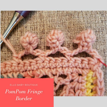 PomPom Fringe Border