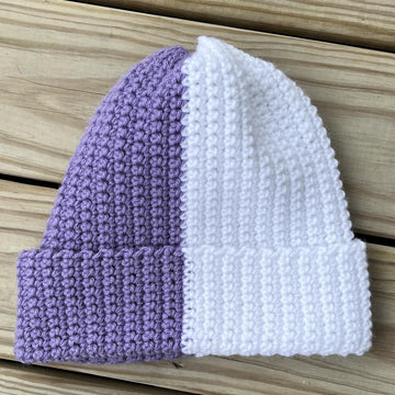 Split Colour Beanie