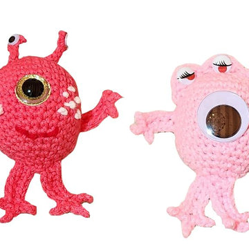 Pink Monster Amigurumi