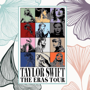 Taylor Swift The Eras Tour Poster (Showgirl Version) Blanket