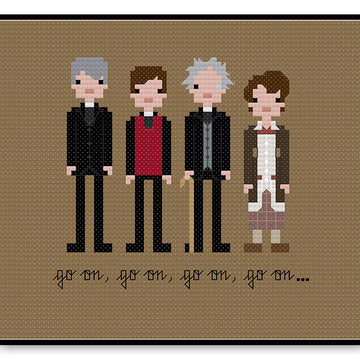 Father Ted - PDF Cross Stitch Pattern